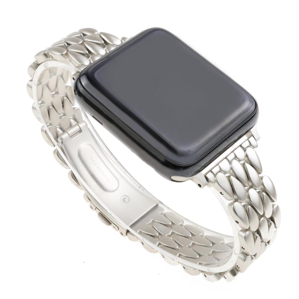 Металл каплевидной формы (Apple, умные часы) ремень: Подходит для Apple Watch 1-8 поколений Apple Smart Watch