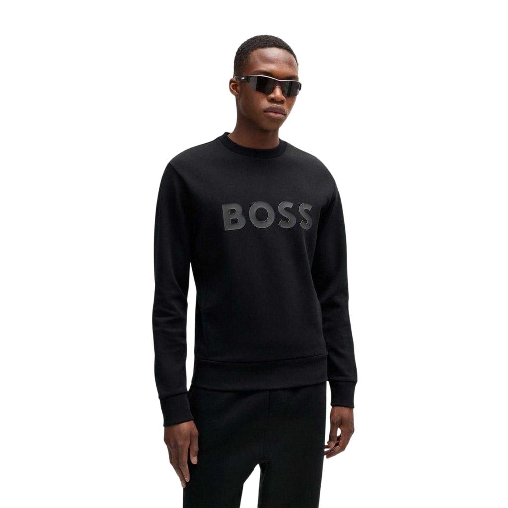 BOSS Мужская толстовка с круглым вырезом и логотипом