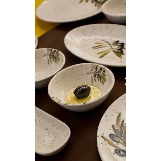 Фарфоровый набор для завтрака Olive Branch, 16 предметов, на 6 персон