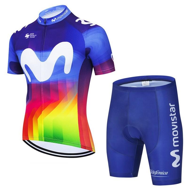 Quick-Dry Cycling Jersey Set Men Women - Breathable Short Sleeve Bike Outfit Road MTB Trail Running Fishing Hiking