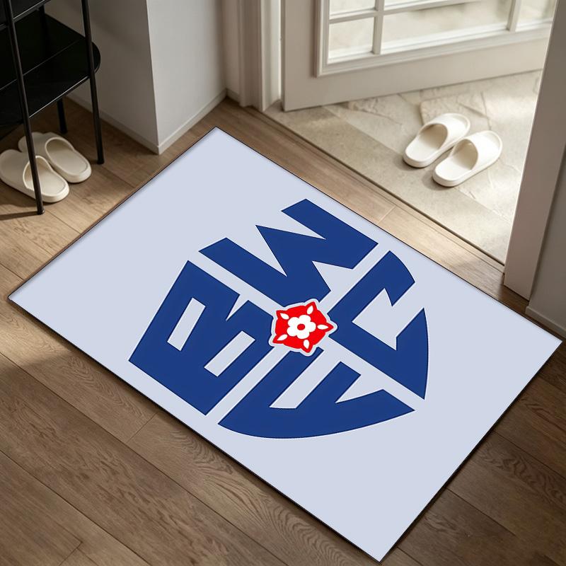 Bolton Wanderers Football Club A rug suitable for office chair areas living rooms and computer desks perfect for home offices and an ideal holiday gif