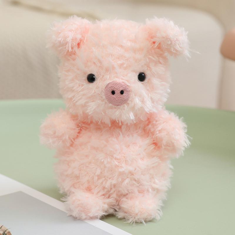 20Cm Soft Furry Plush Toys Kawaii Cute Fox Owl Pig Lamb Chick Duck Stuffed Animals Toys Pp Cotton Plushies Dolls Gifts Children