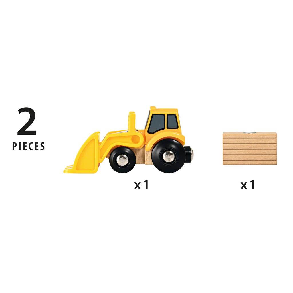 BRIO Wooden Rail Educational Toy Loader Target Ages 3 to 33436 Birthday Christmas Present Indoor Play Boys Girls Brain Training Concentration