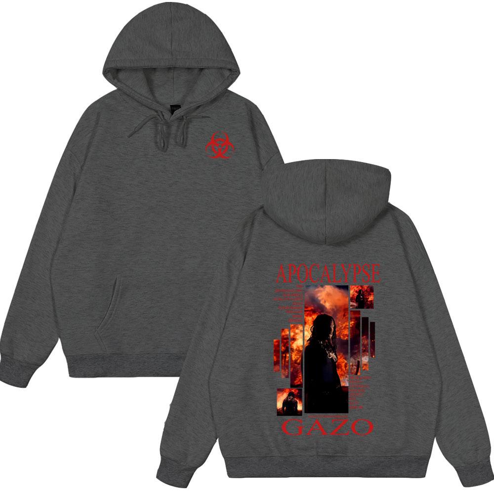 Hot Sale APOCALYPSE Album Hoodies Men Women Hip Hop Fashion Pop Music Streetwear Male Casual Tops Oversized Long Sleeve Clothing