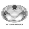 Round Pot Lids Vegetable Cover Universal Wok Lid Pot New Frying Pan Covers  Kitchen Supplies