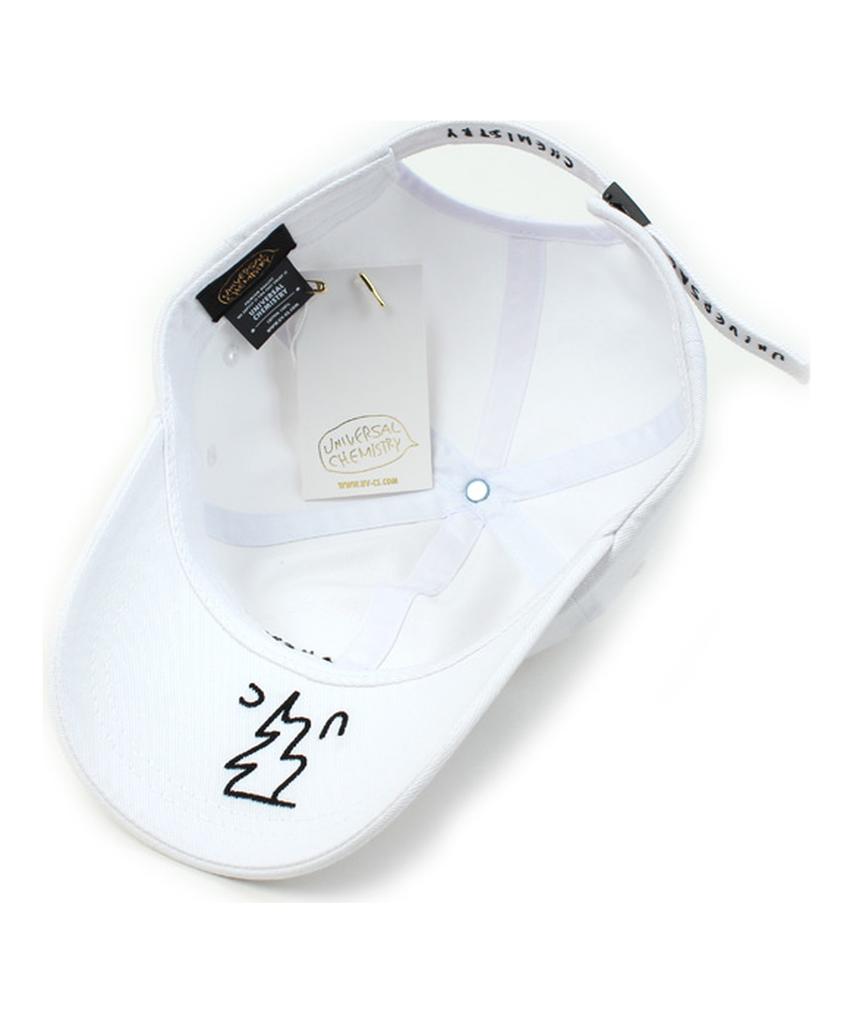 Кепка с логотипом Yunibeosyeolkemiseuteuli White Bio Washing