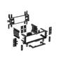 Fits Lincoln Town Car 86-94 Single DIN Stereo Harness Radio tall Dash Kit
