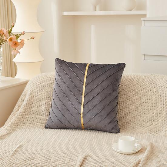 Чехол на подушку для дивана 18x18 дюймов, декоративная наволочка, однотонный чехол для подушки