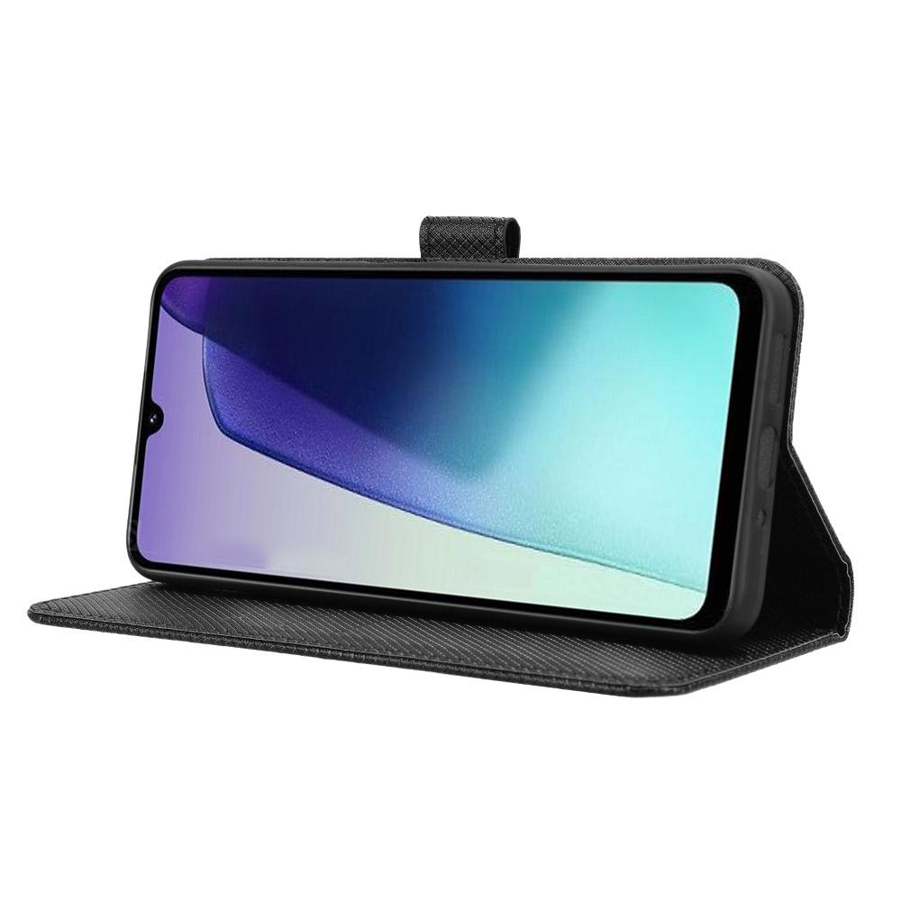 For Xiaomi Poco C75 4G/Redmi 14R 5G/14C 4G/A4 5G Case PU Leather Diamond Texture Wallet Phone Cover