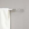Telescopic No-Punch Hanging Clothes and Shower Curtain Rod