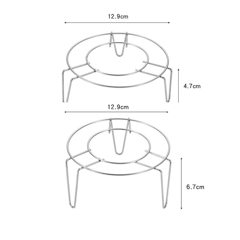 Стойка для пароварки из нержавеющей стали, многофункциональная миска, кастрюля, противень для варки на пару, пельмени, яйца, подставка для гриля, кухонная утварь, аксессуары