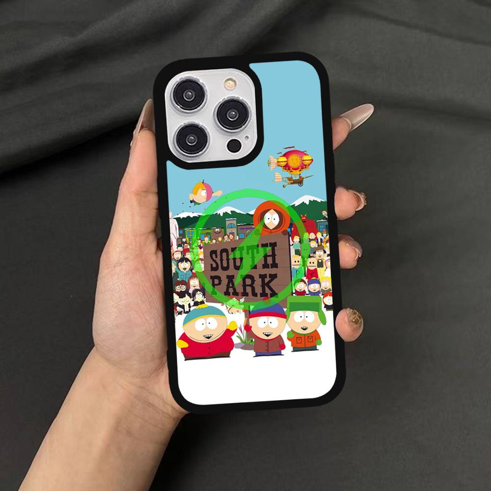 Cartoon S-South P-Park Promax Magnetic For iPhone 17 16 14 13 12 11 15 Pro Air Max Plus Phone Case Wireless Charge