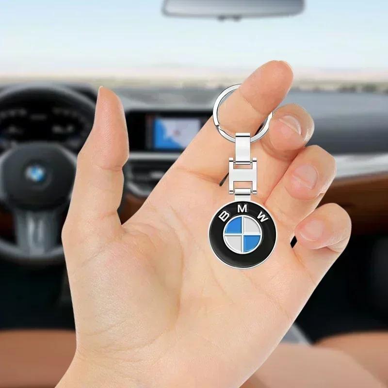 1 шт. Металлический брелок с логотипом Роскошный автомобильный брелок Для BMW Серии M 3 4 5 6 7 X1 X3 X4 X5 X6 X7 G20 G38 F20 F39 F48 E46 E60 E36 E39 yflb10