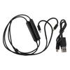 Bluetooth Wireless Adapter Cable Replacement Rechargeable with Microphone Controller for IE100 Pro IE400 Pro Earphones