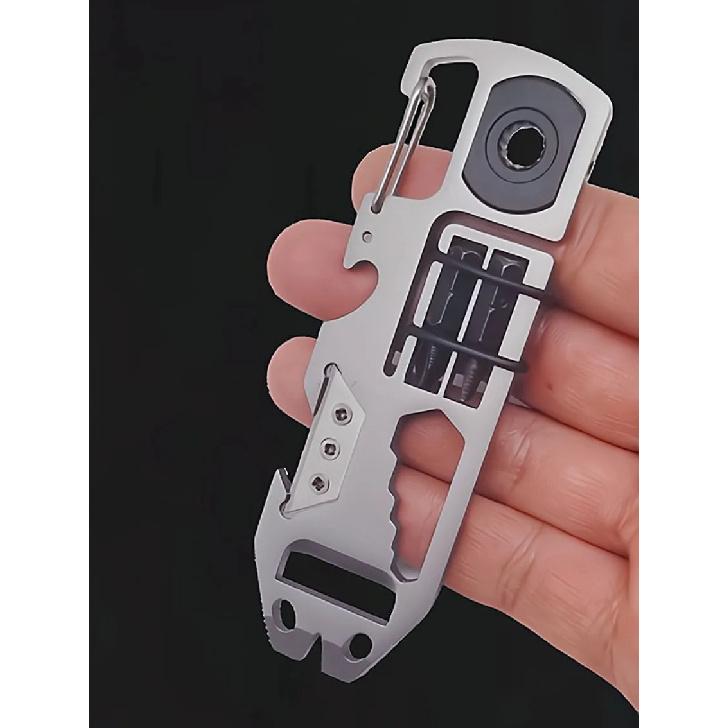 10 в 1 отвертка с храповым механизмом многофункциональный лом мини EDC мультитул шестигранный ключ открывалка для бутылок инструменты для ремонта велосипеда на открытом воздухе