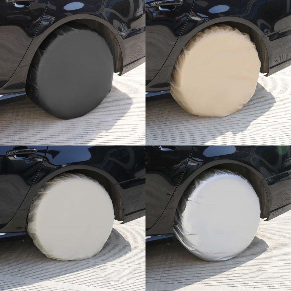 UV Sun Protector Universal Wheel Tire Covers Waterproof Tyre Protection Cover for Camper Car Truck