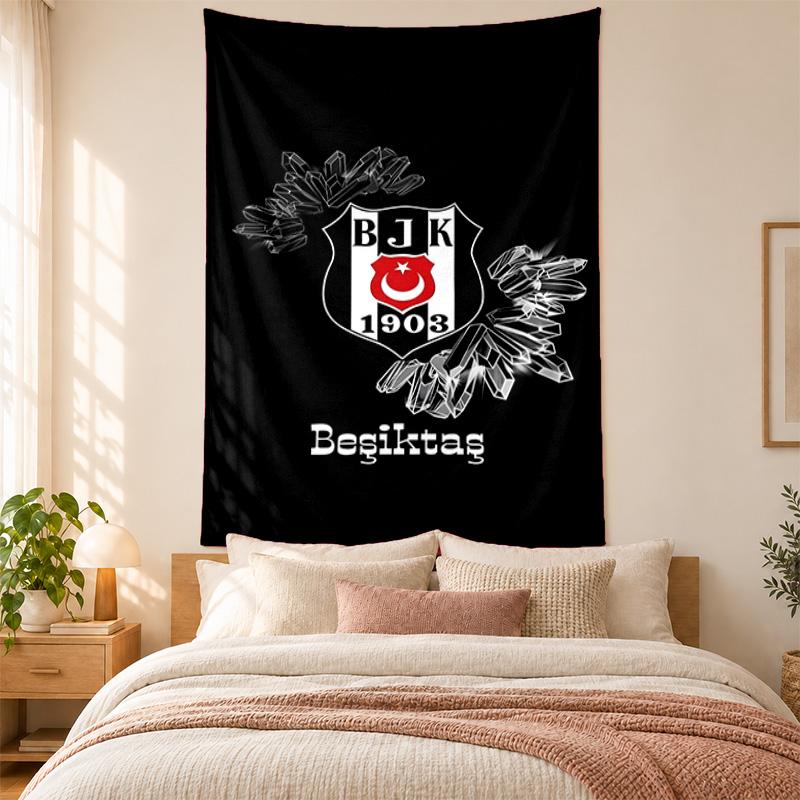 Гобелен Besiktas JK высокого качества для украшения стен гостиной, спальни, общежития, идеально подходит в качестве настенного декора для спальни или в качестве праздничного подарка