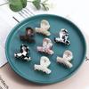 Acetate Printing Korean Style Barrette Women Hair Accessories Small Hair Claw Cute Hairpin