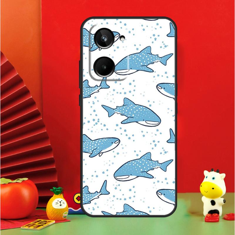 Чехол с акулой и косаткой для Realme 10 11 12 13 14 Pro Plus 15 GT7 Pro GT6 C65 C67 C63 C61 C55 C51 C53 C35 C75