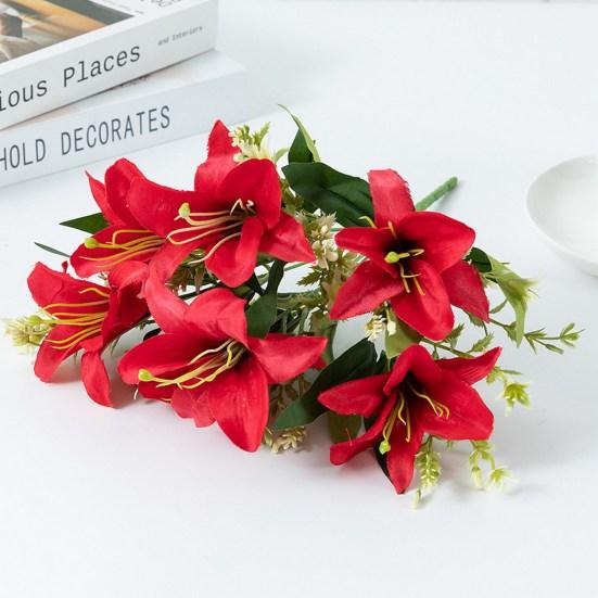 Премиум-поддельный цветок долговечный декоративный орнамент