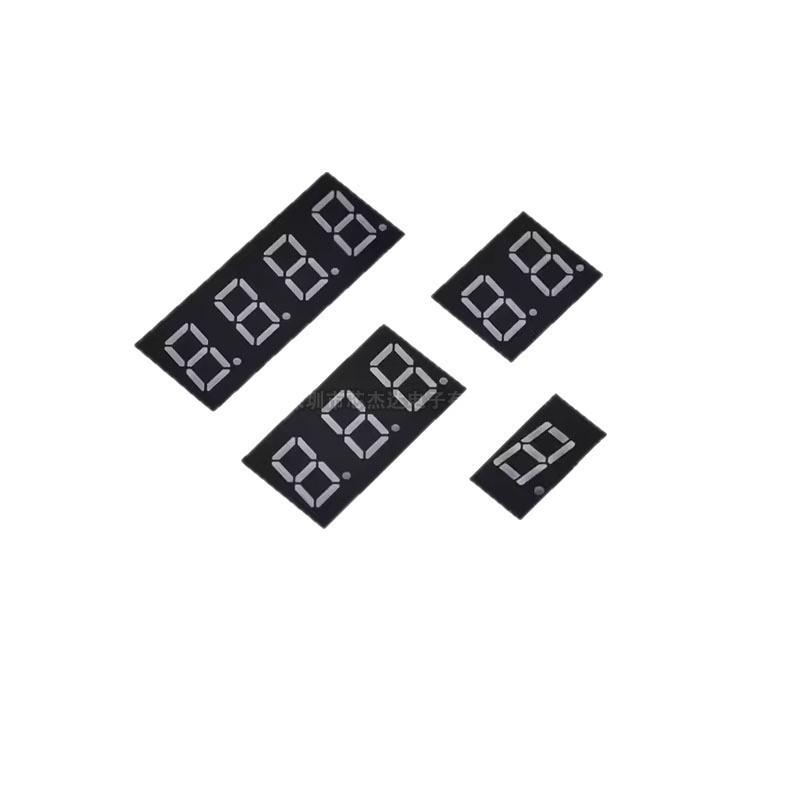 0.4-inch High Brightness Red LED Display Tube Clock with 2/3/4 Digits, Common Cathode/Anode.