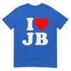 I Love Jb Heart Gift TShirt