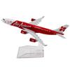 Настольные аксессуары для модели самолета Airbus A340 в масштабе 1/400 16 см, литая модель самолета, модель авиалайнера, подходит для коллекции и декора