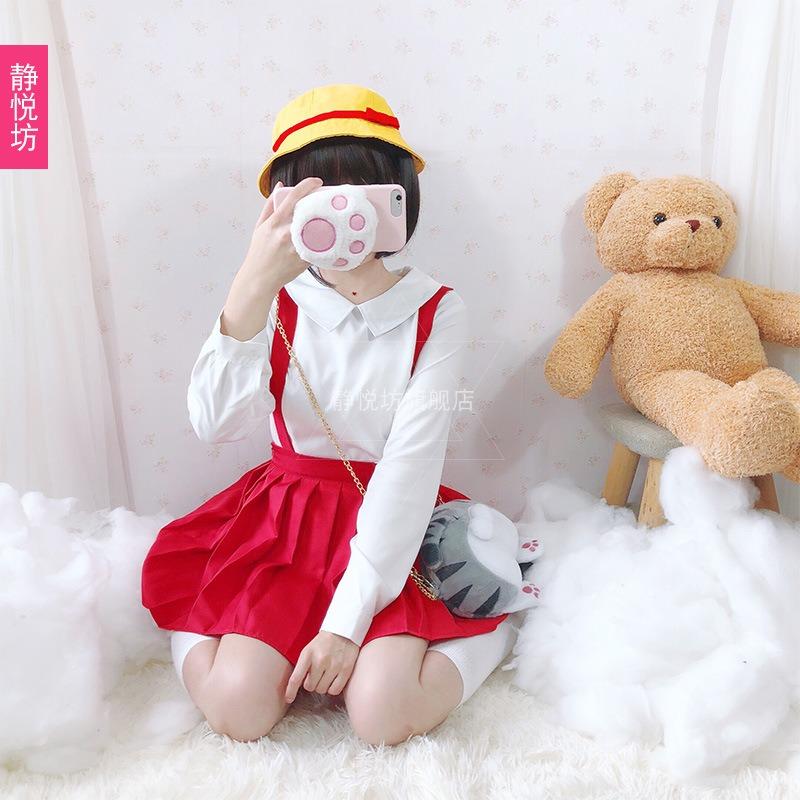 Детская одежда Cherry Maruko Аниме Девочки Школьная форма Милая детская юбка