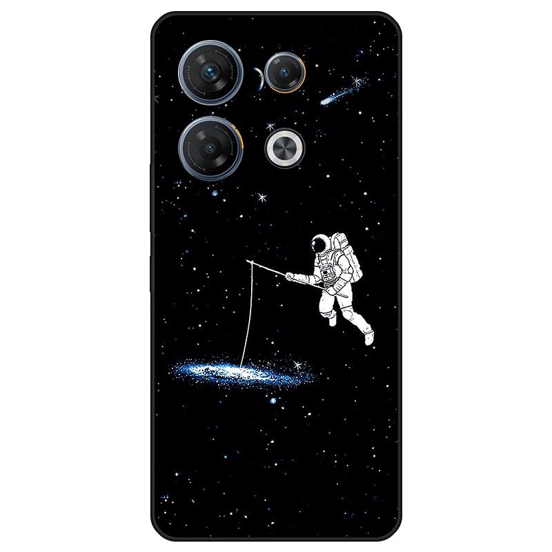 Для Infinix GT 10 Pro Корпус Окрашенная задняя крышка из ТПУ Мягкий силиконовый чехол Infinix GT 10 Pro