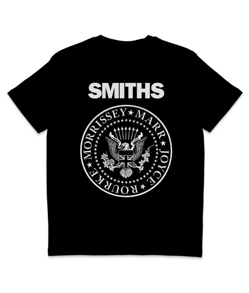 The Smiths Ramones Roundel Органическая футболка Morrissey Johnny Marr Инди Унисекс Футболка