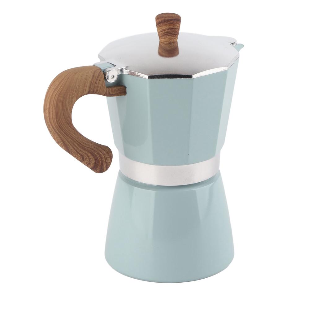 Кофеварка Moka 300 мл 6 чашек алюминиевый сплав тонкие детали итальянская кофеварка Moka для домашнего кафе