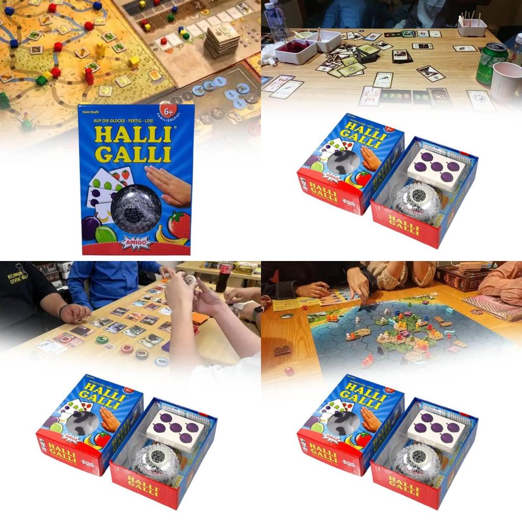 Яркая коллекция карточной игры Halli Galli, идеально подходящая для игровых вечеров с друзьями и семьей