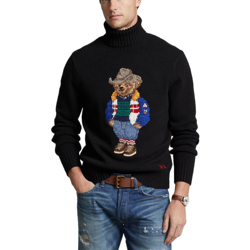 Polo Ralph Lauren Мужской свитер с мишкой Тедди MNPOSWE16821169-001