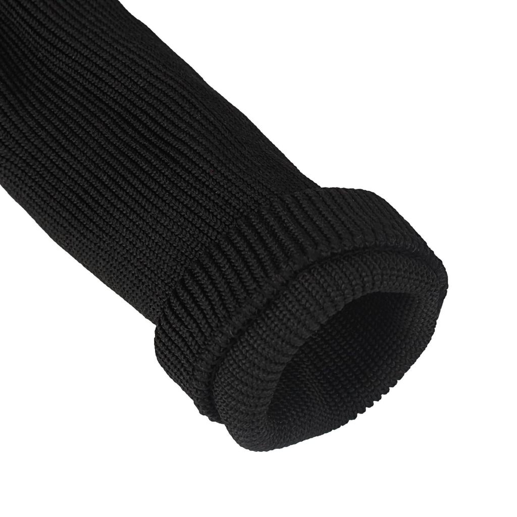 Andux Long Neck Golf Hybrid Club Headcovers with Interchangeable Numbered Set of 2 Tags, (Black/Purple)