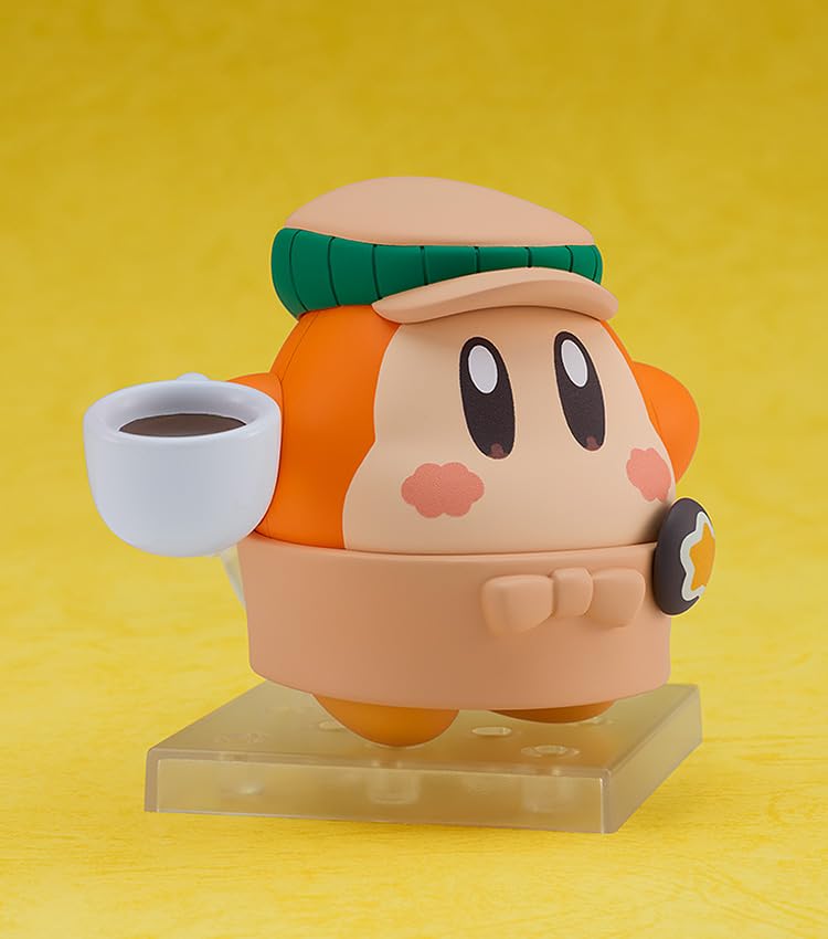 Nendoroid Kirby Cafe Waddle Dee Kirby Cafe Ver. Пластиковая, немасштабная, подвижная фигурка с магнитной покраской