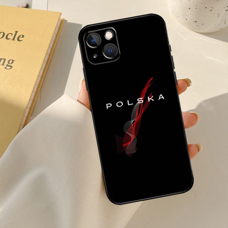 Чехол для телефона с флагом Польши Для iPhone 13 12 11 14 15 16 Pro Max Чехол Для iPhone XR X XS Max Plus Coque Capa