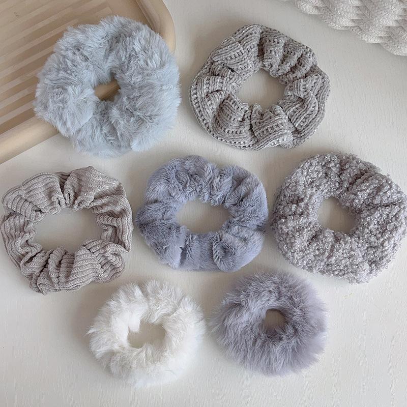 1 комплект простых симпатичных резинок для волос в клетку с цветочным узором в горошек, эластичная резинка для волос, милые аксессуары для волос, подарки