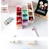 Storage Box Desktop Storage Tube Four Grid Oblique Pen Holder Makeup Brush Lipstick Storage Box