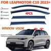 Дефлекторы окон (ветровики) и дверные козырьки Leapmotor C10 для защиты от непогоды и декора