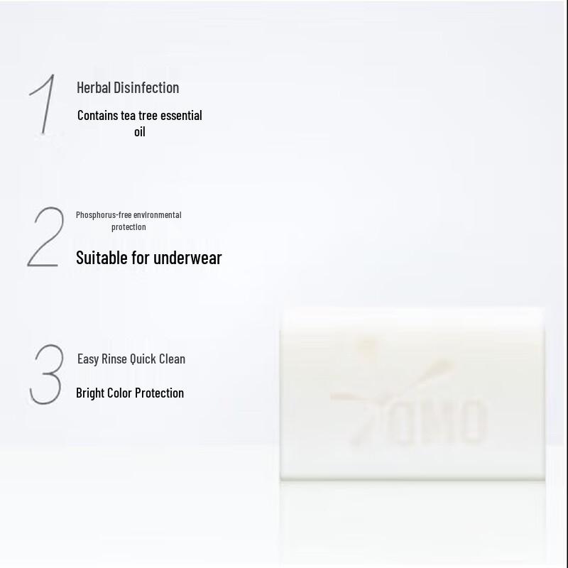 OMO Tea Tree Underwear Soap & Night Use Sanitary Pads Bundle