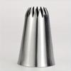 Stainless Steel Piping Tip #6B - Perfect for Cake Decorating, Cupcakes & Cookies - Essential Baking Tool for Home Kitchens