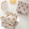Data Cable Storage Bag Coin Purse Lipstick Cosmetic Bag Women Change Storage Bag Leaf Spring Bag