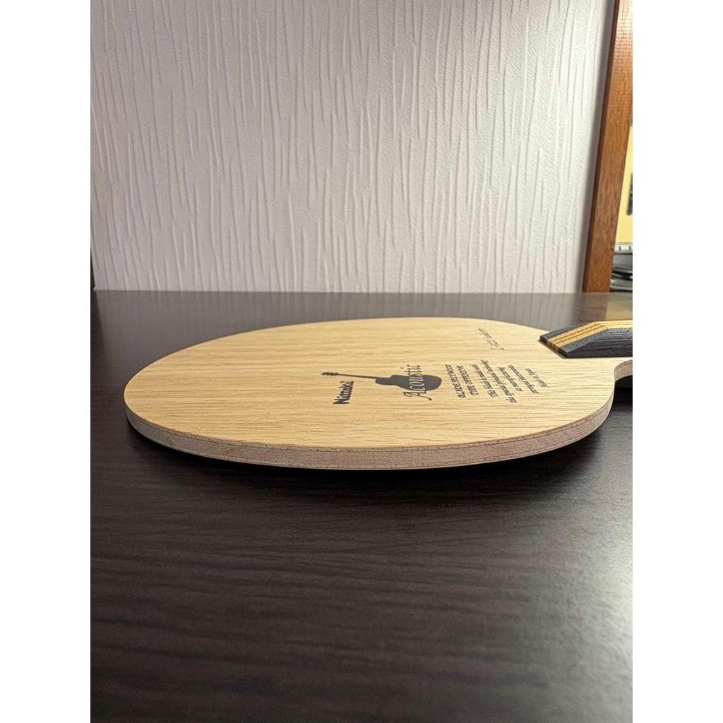 Used Nittaku Acoustic Table Tennis Racket L-size grip