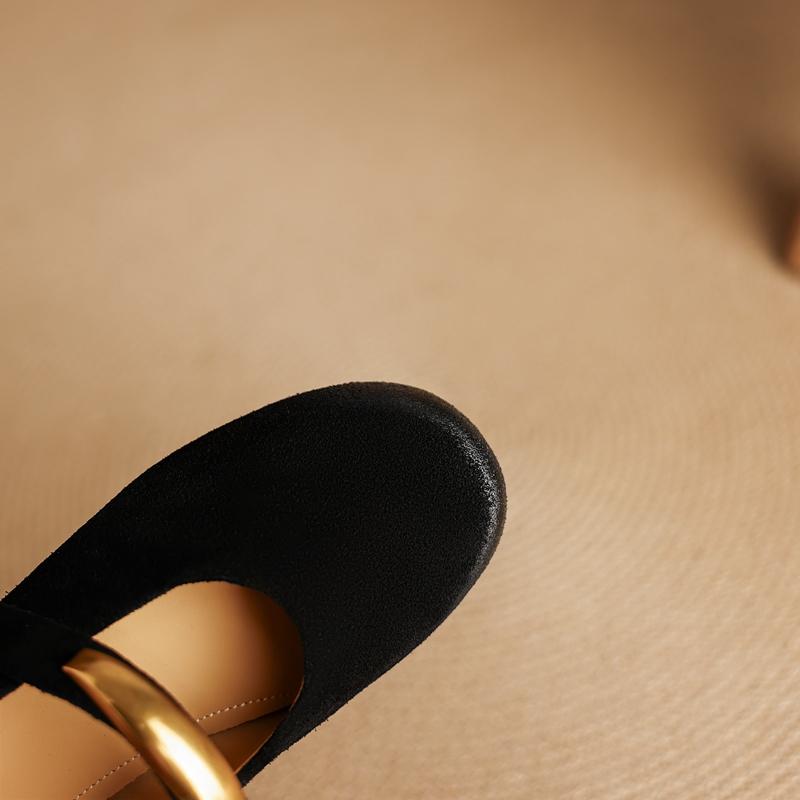 Модные женские новые кожаные замшевые металлические аксессуары пряжка для ремня круглый носок низкий каблук туфли Мэри Джейн модные повседневные одинарные туфли