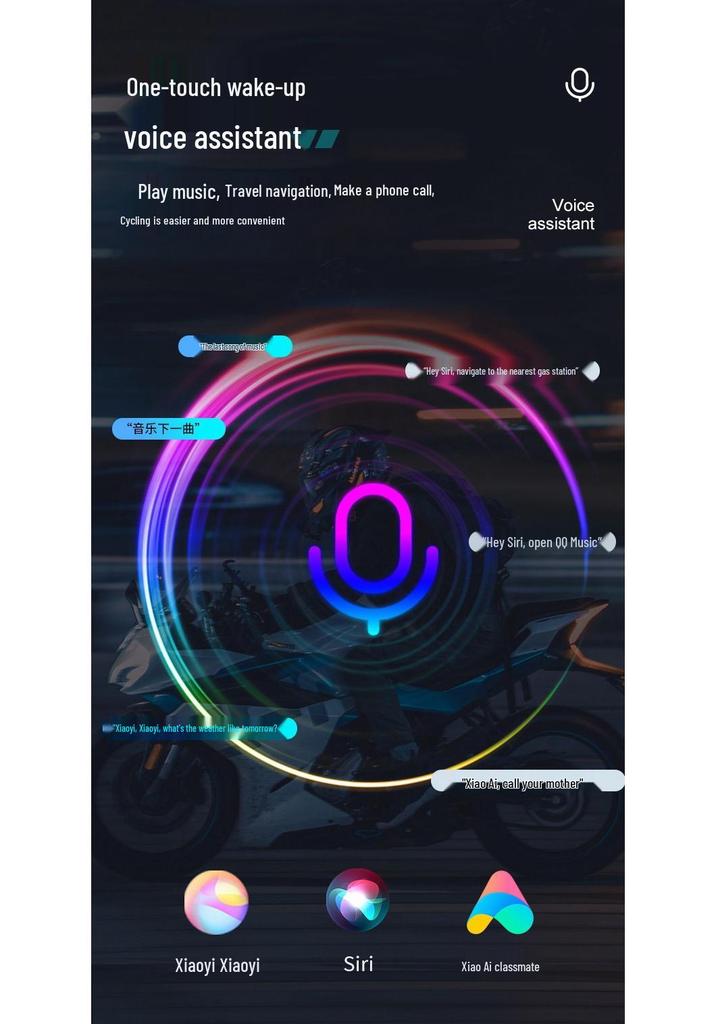 Bluetooth-гарнитура для мотоциклетного шлема Y12 с шумоподавлением, долгим временем работы, для полнолицевых и полулицевых шлемов.