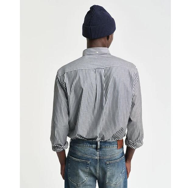 Gant Reg Stripe Long Sleeve Shirt