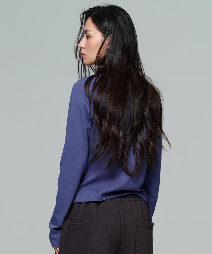 ERA Women Era Essential Ls T - Washed Navy