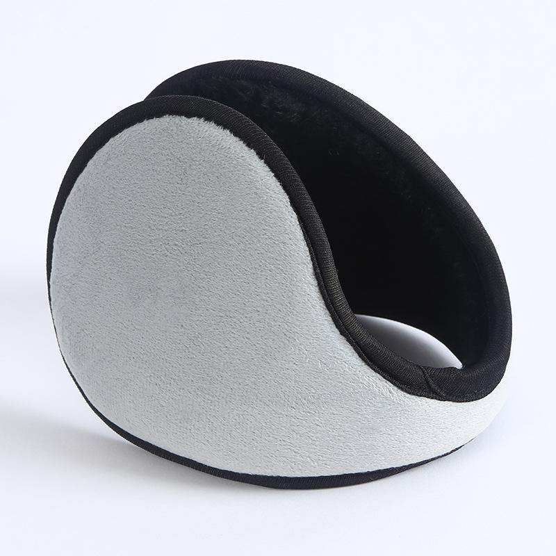 Winter Plush Earmuffs for Men and Women, Warm Ear Covers with Earpiece Option, Student Ear Warmers
