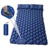 2 Person Air Mattress for Outdoor Camping Backpacking 196 * 125 * 9cm Sleeping Pad Air Camping Mat with Air Pillow Quick Inflate