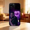 D-Dadju Singer Phone Case For iPhone17,16,15,14,13,12 Plus,Max Soft Silicone Black Cover